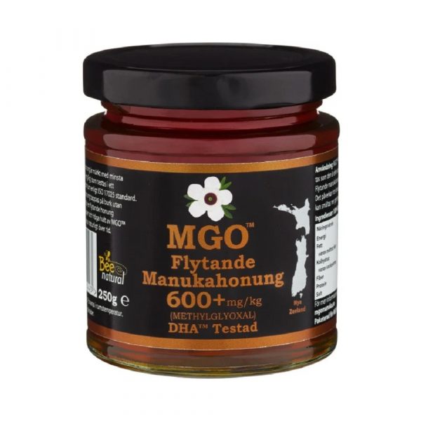 MGO Flytande Manukahonung 600 250 g WEB