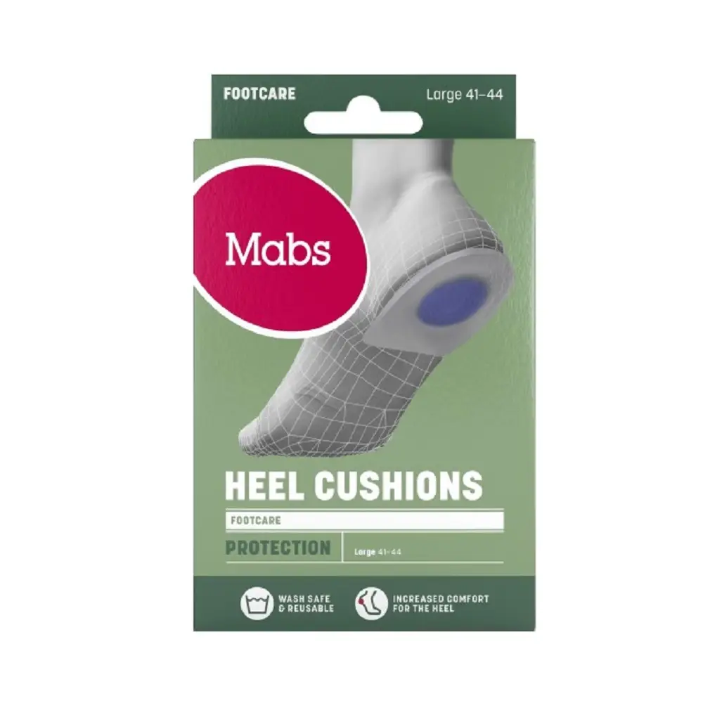 Mabs FOOTCARE Hälinlägg HEEL CUSHIONS Large 41-44