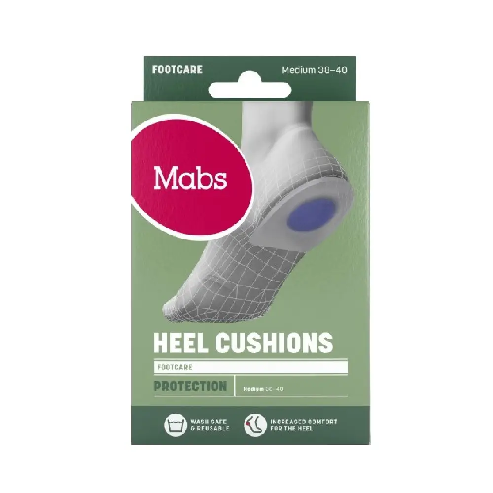 Mabs FOOTCARE Hälinlägg HEEL CUSHIONS Medium 38-40