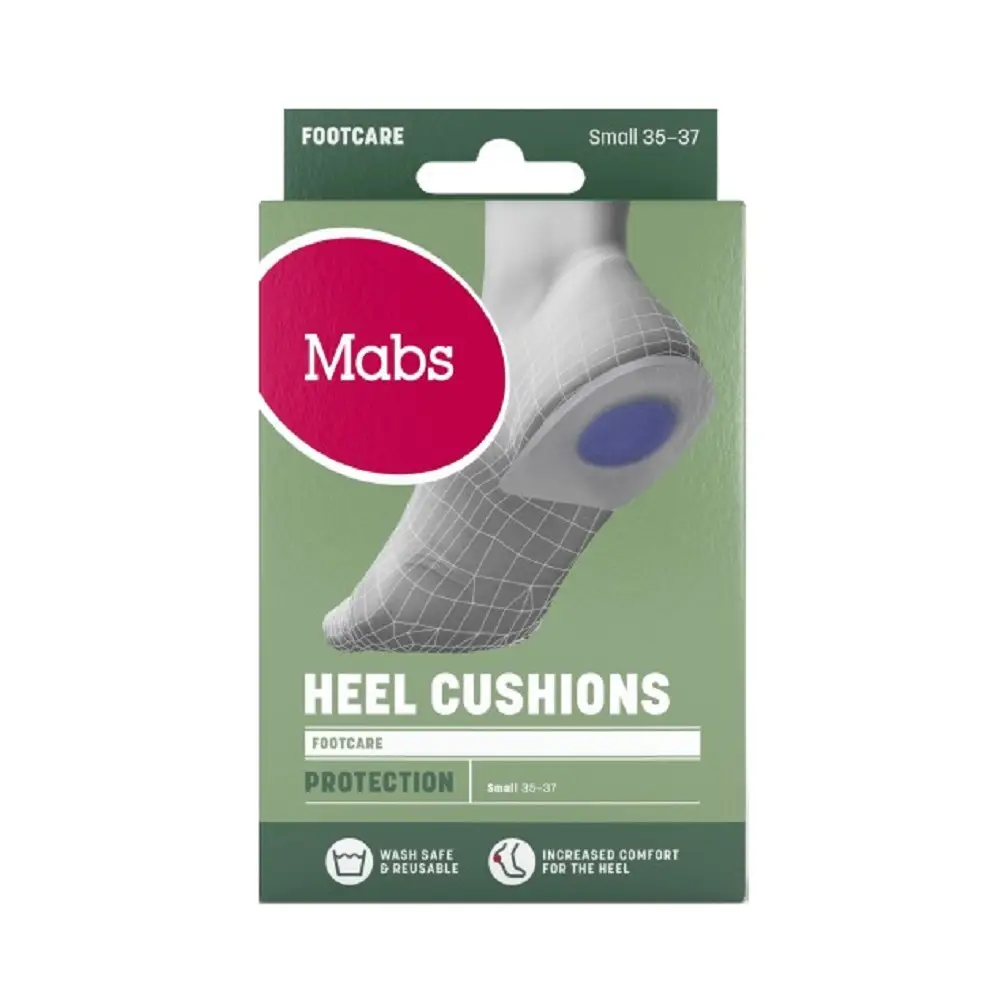 Mabs FOOTCARE Hälinlägg HEEL CUSHIONS Small 35-37