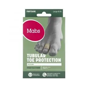 Mabs FOOTCARE Tåskydd Tubformat (TUBULAR TOE PROTECTION) Large