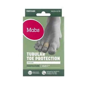 Mabs FOOTCARE Tåskydd Tubformat (TUBULAR TOE PROTECTION) Medium