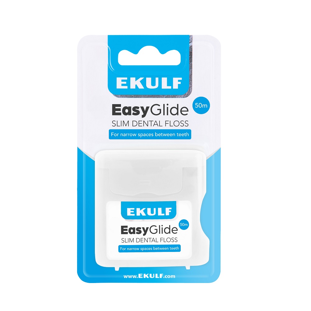 EKULF Easy Glide Slim Dental Floss 50 m