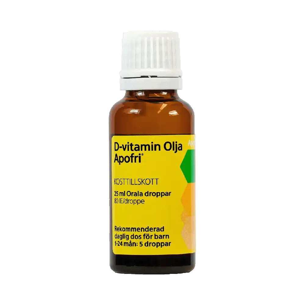 D-vitamin Olja Apofri 25 ml