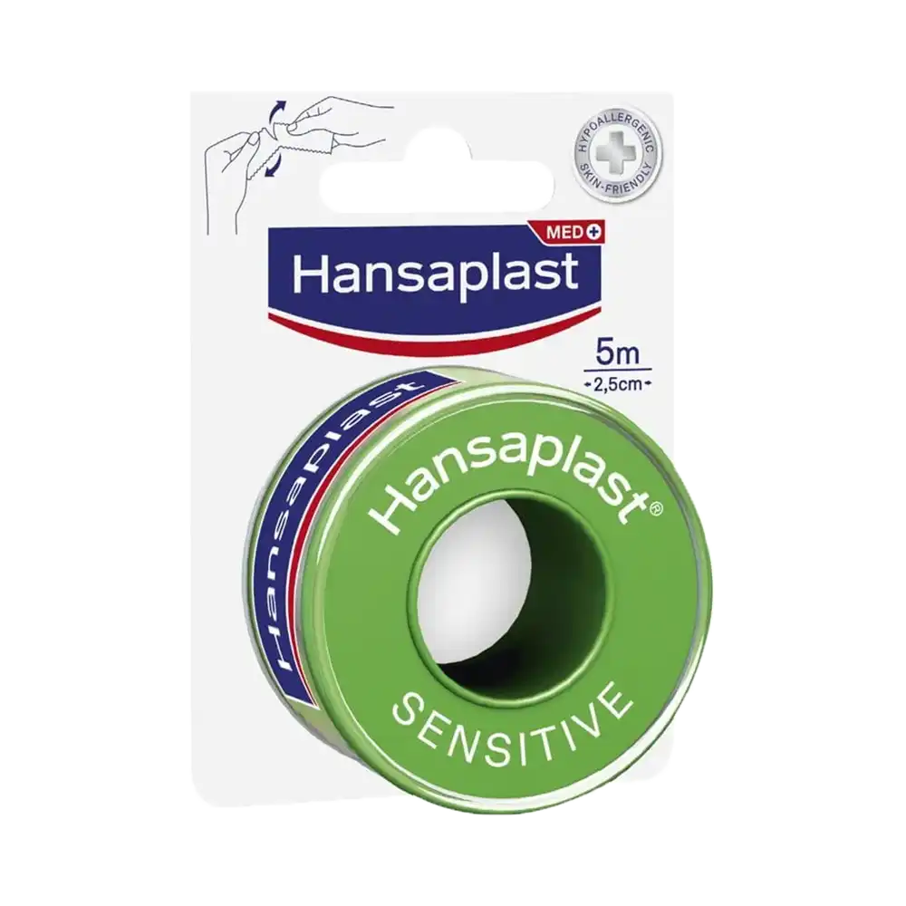 Hansaplast Sensitive Fixation Tape 5m x 2,5cm