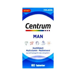Centrum MAN MultiVitamin - MultiMineral 60 tabletter