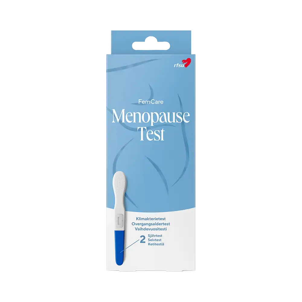 RFSU Menopause Test - klimakterietest 2-pack
