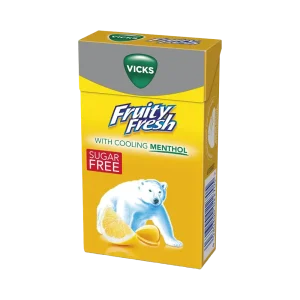 Vicks Lemon Box Sugar Free, 40 g