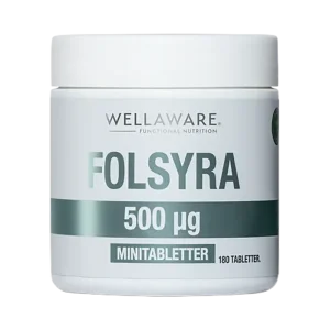 WELLAWARE Folsyra 180 minitabletter