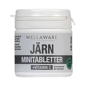 WELLAWARE Jarn vitamin c 90 minitabletter