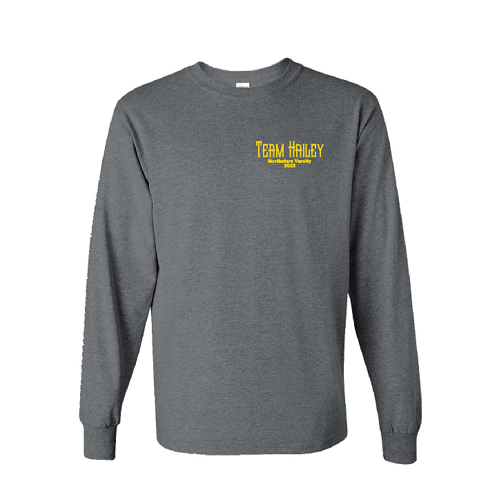 Gildan Long Sleeve Tee – Varsity – Apparel Brothers