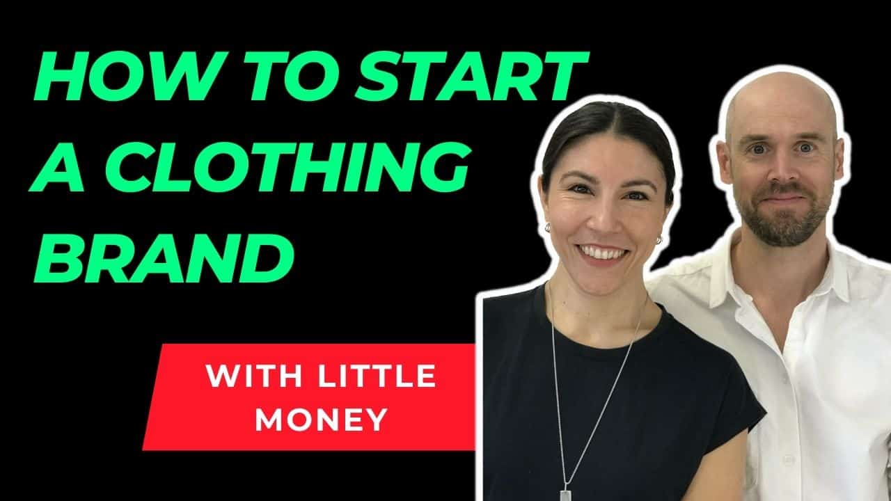 How to start a clothing brand with little money