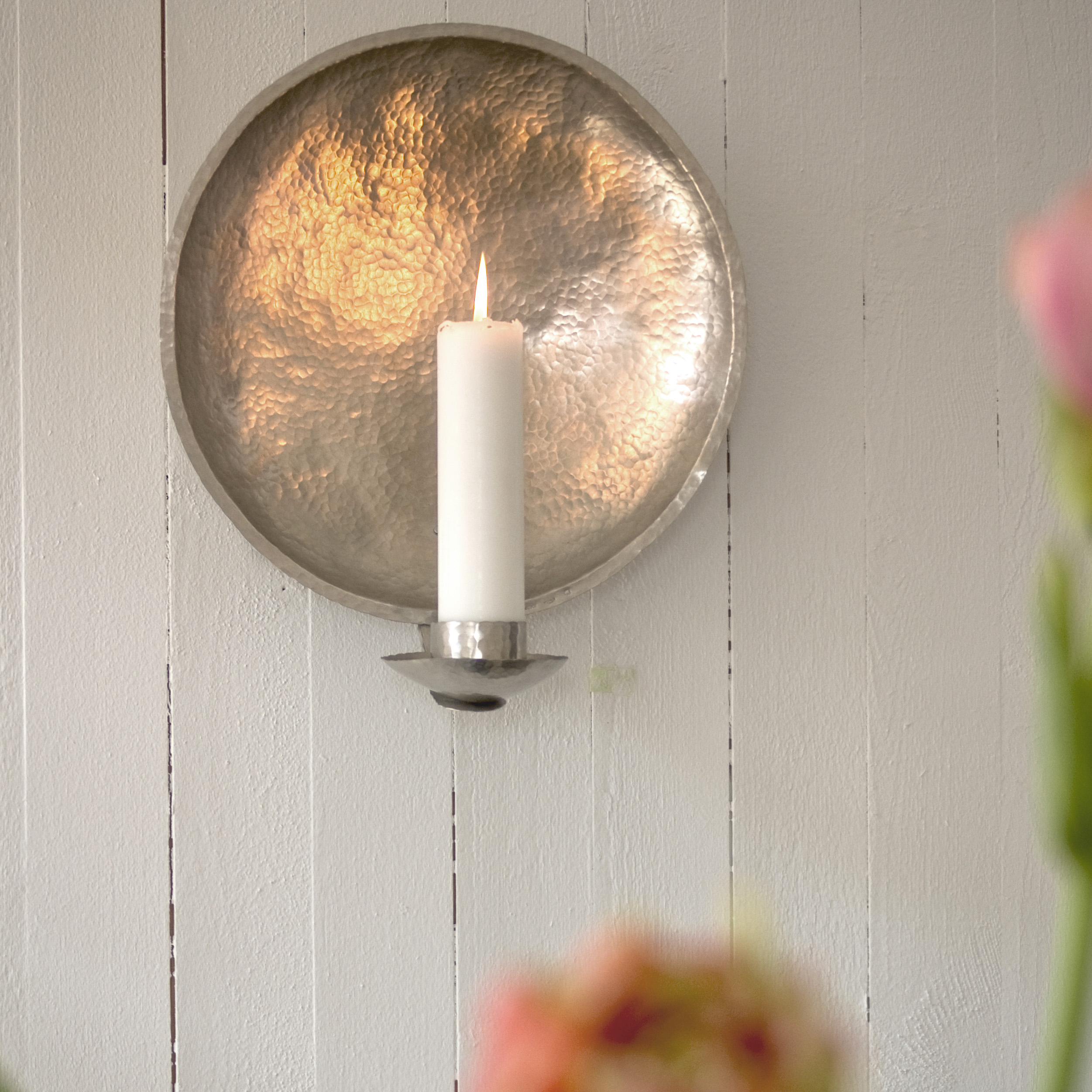 Church Wall Sconce, Pewter - Appelgren - Pewter and Brass