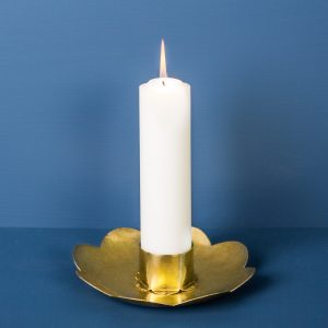 Candlestick Flower, Brass