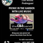Picnic in the garden with live music