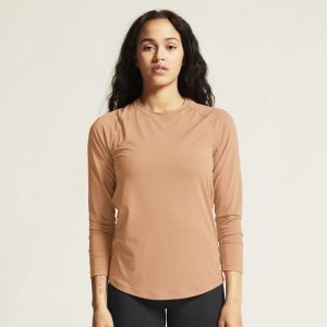 Collective Bi-Blend t-shirt langærmet dame