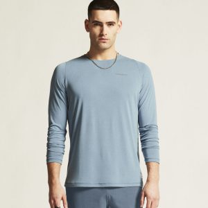 Collective Bi-Blend t-shirt langærmet