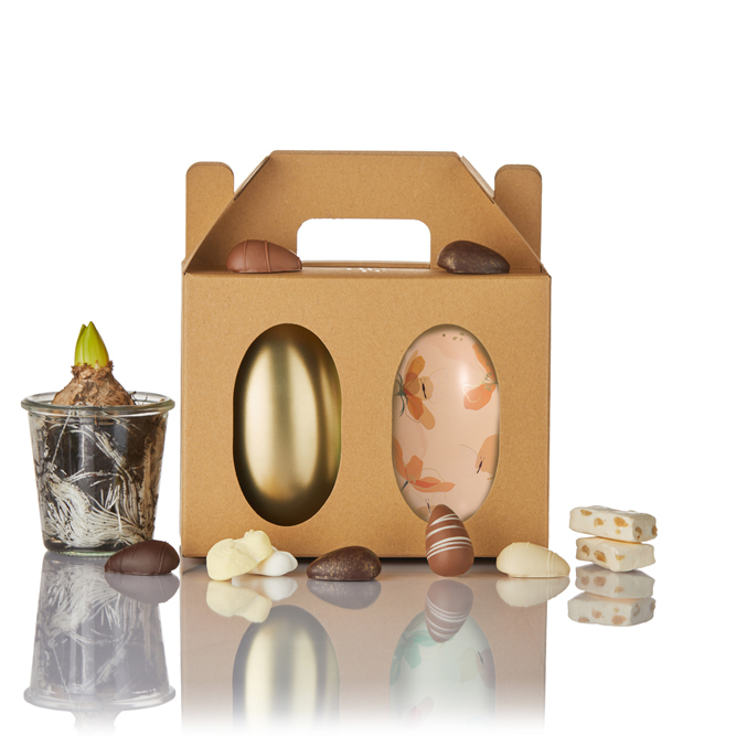 Conture påskegave med 2 metalæg