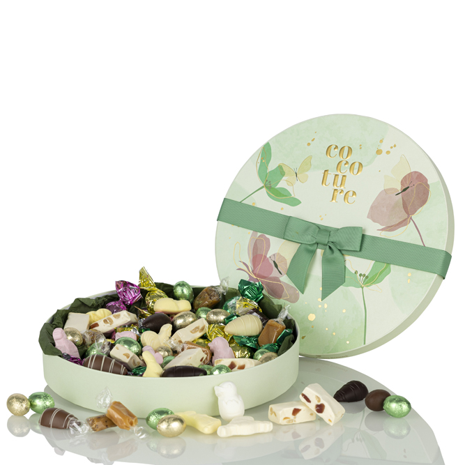 Cocoture hatteæske 480g påskemix