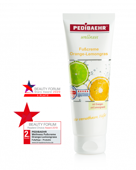 PEDIBAEHR FUSSCREME ORANGE-LEMONGRASS 125 ML