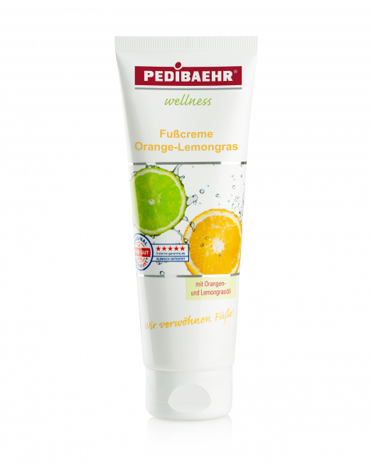 PEDIBAEHR FUSSCREME ORANGE-LEMONGRASS 125 ML