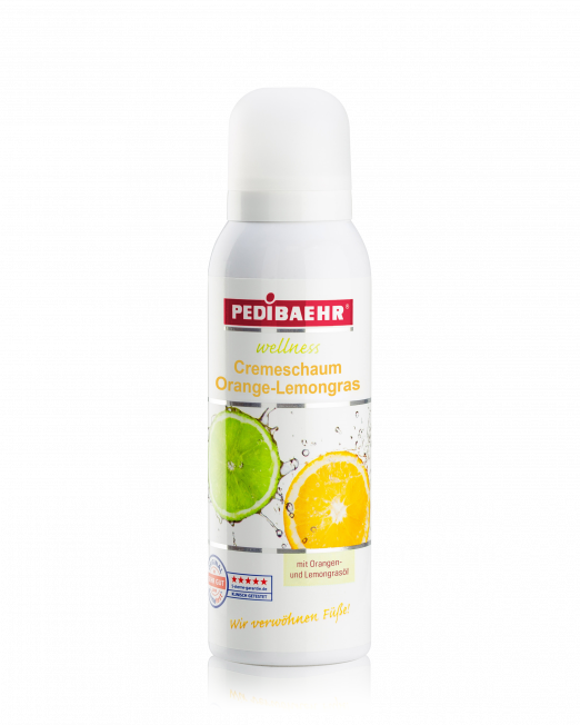 PEDIBAEHR CREMESCHAUM ORANGE-LEMONGRASS 125 ML