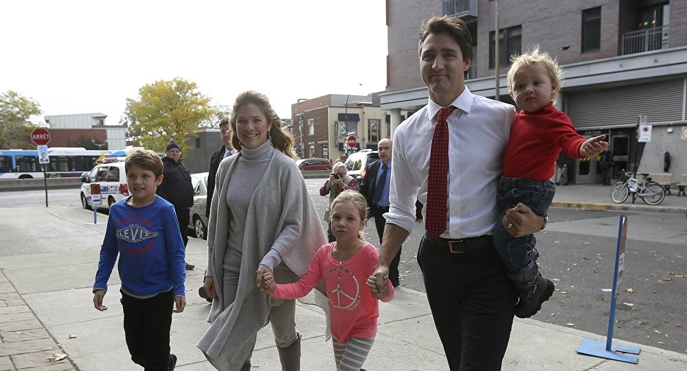 Justin Trudeau, a former schoolteacher and Member of Parliament since 2008, becomes the second-youngest prime minister in Canadian history.