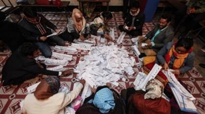 Opposition alliance accused Hasina's party of using stuffed ballot boxes [Mahmud Hossain Opu/Al Jazeera]