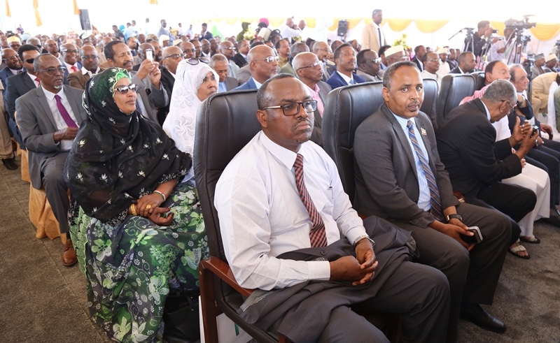 munaasibada Dhagax-dhiga Jidka Isku Xidhaya Berbera iyo Wajaale Ee (Berbera Corridor) 28, February 2019.