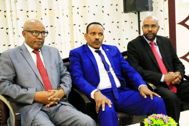 Masuuliyiinta ka qaybagalay xaflada xuska 42 guurada xoriyada Djibouti ee Hargeysa lagu qabtay 27 Jun 2019 Araweelo News Network