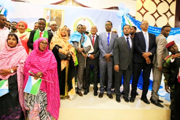 Masuuliyiinta iyo ka qaybagalayaasha xaflada xuska 42 guurada xoriyada Djibouti ee Hargeysa lagu qabtay 27 Jun 2019 Araweelo News Network