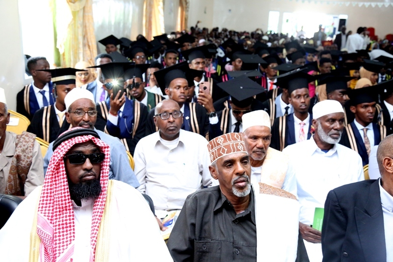 munaasibada loo qabtay Arday dhamaysatay jaamacadda Tima-cadde ee Gebiley, 12 Sep 2019.