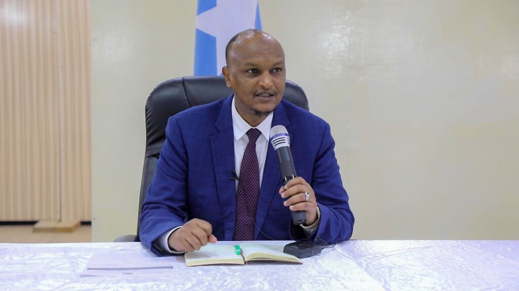 Ra’iisall Wasaare Ku Xigeenka Xukuumadda Federaalka Soomaaliya Mahdi Maxamed Guuleed (Khadar),Image 22 November 2020. Alt, Araweelo News Network