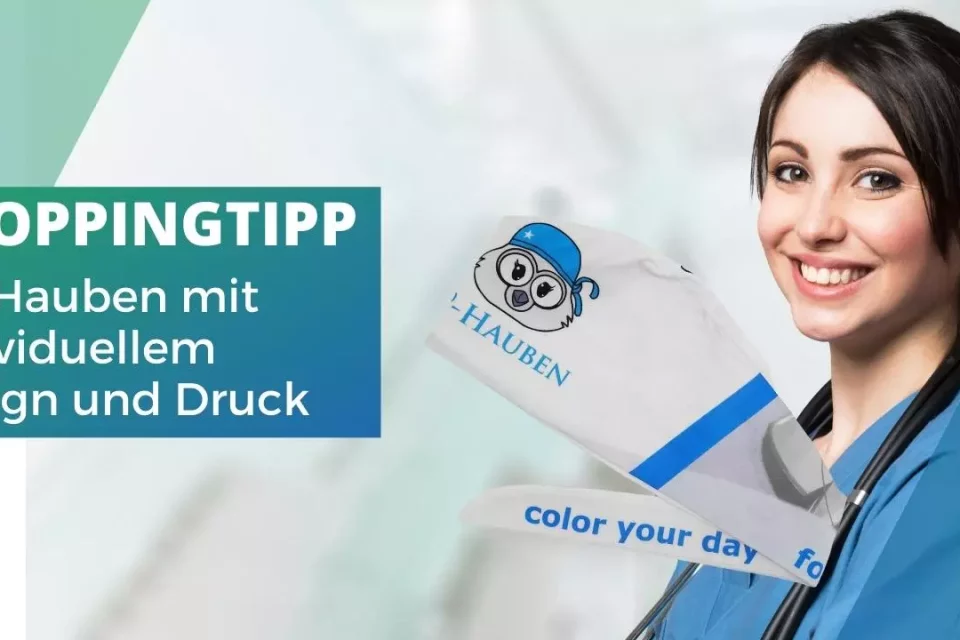 OP-Mützen mit Druck Logo und Text erstellen lassen