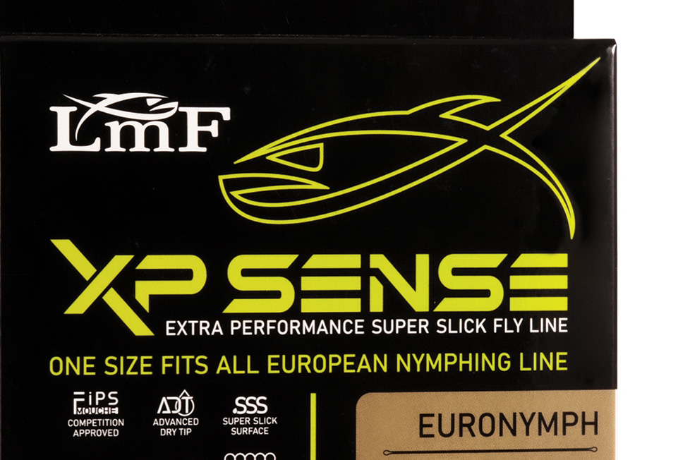 De nieuwe Loomis & Franklin XP Sense Fly Line Euro Nymph vliegenlijn uit het aanbod van groothandel Arca is speciaal ontwikkeld voor de Europese methoden van vliegvissen met nimfen, onder de top van de vliegenhengel of op iets grotere afstand.