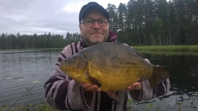 Arga fiskarens svenska rekord