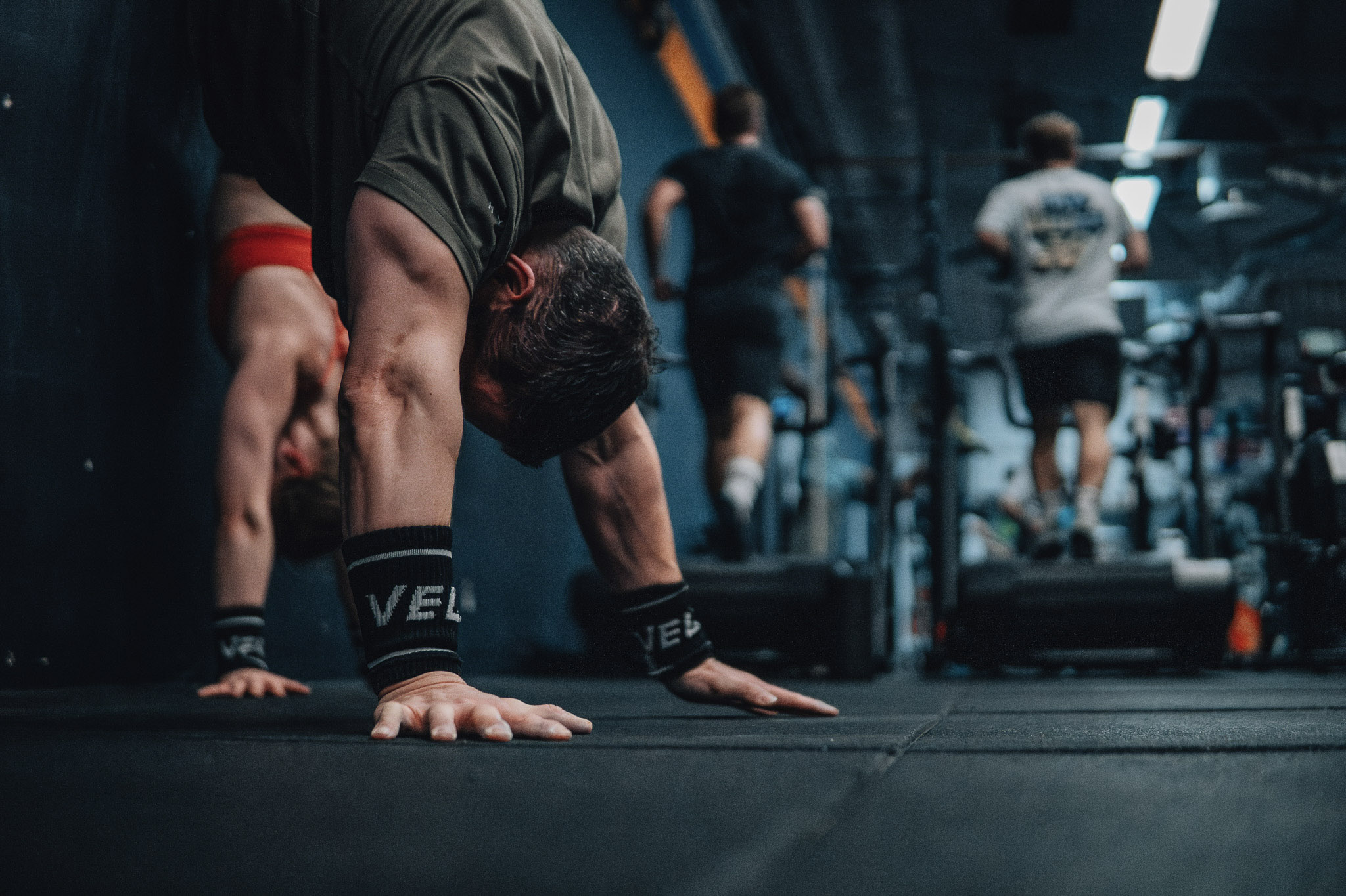 Athlete beim Workout of the Day Training bei Argo Athletics Berlin-Pankow