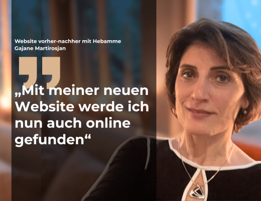 vorher-nachher-Website für Hebamme Gajane Martirosjan