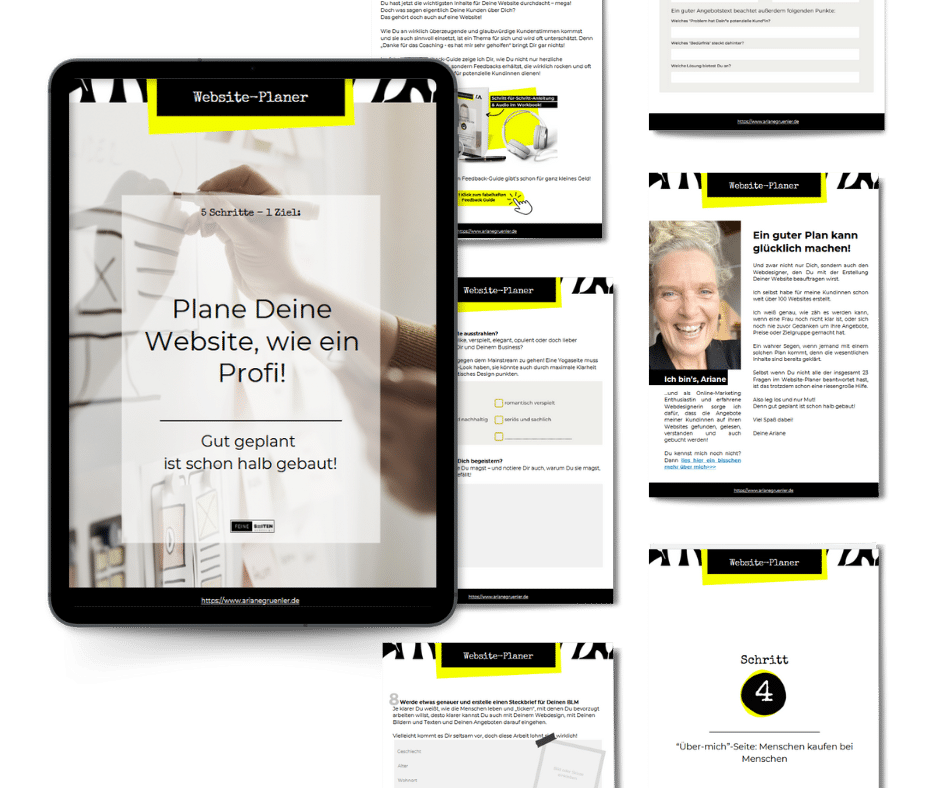 Der legendäre Website-Planer