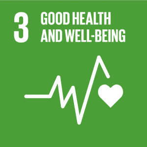 Global Goals Good Health and well-being FNs 17 verdensmål sundhed og trivsel