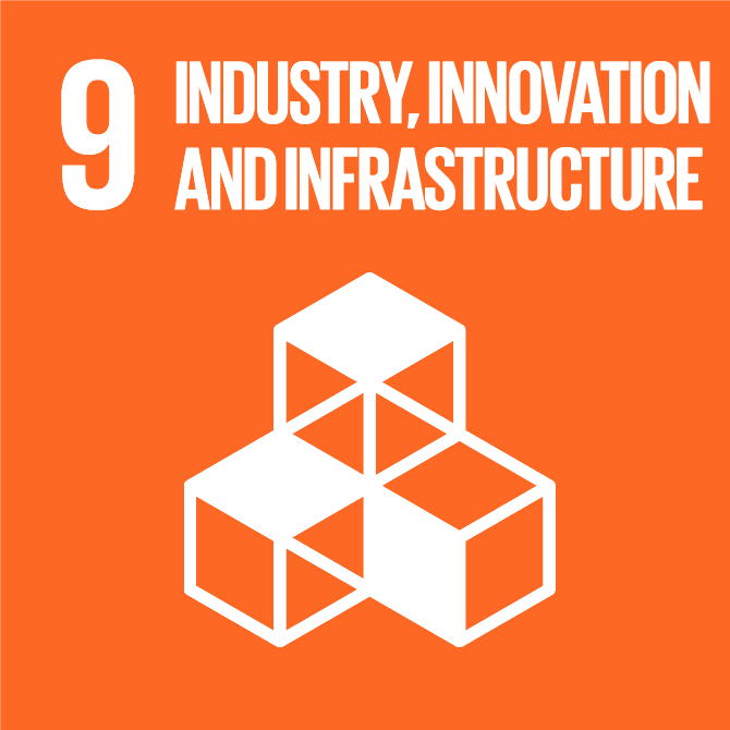 global goals industry innovation and infrastructure FNs verdensmål industri innovation og infrastruktur