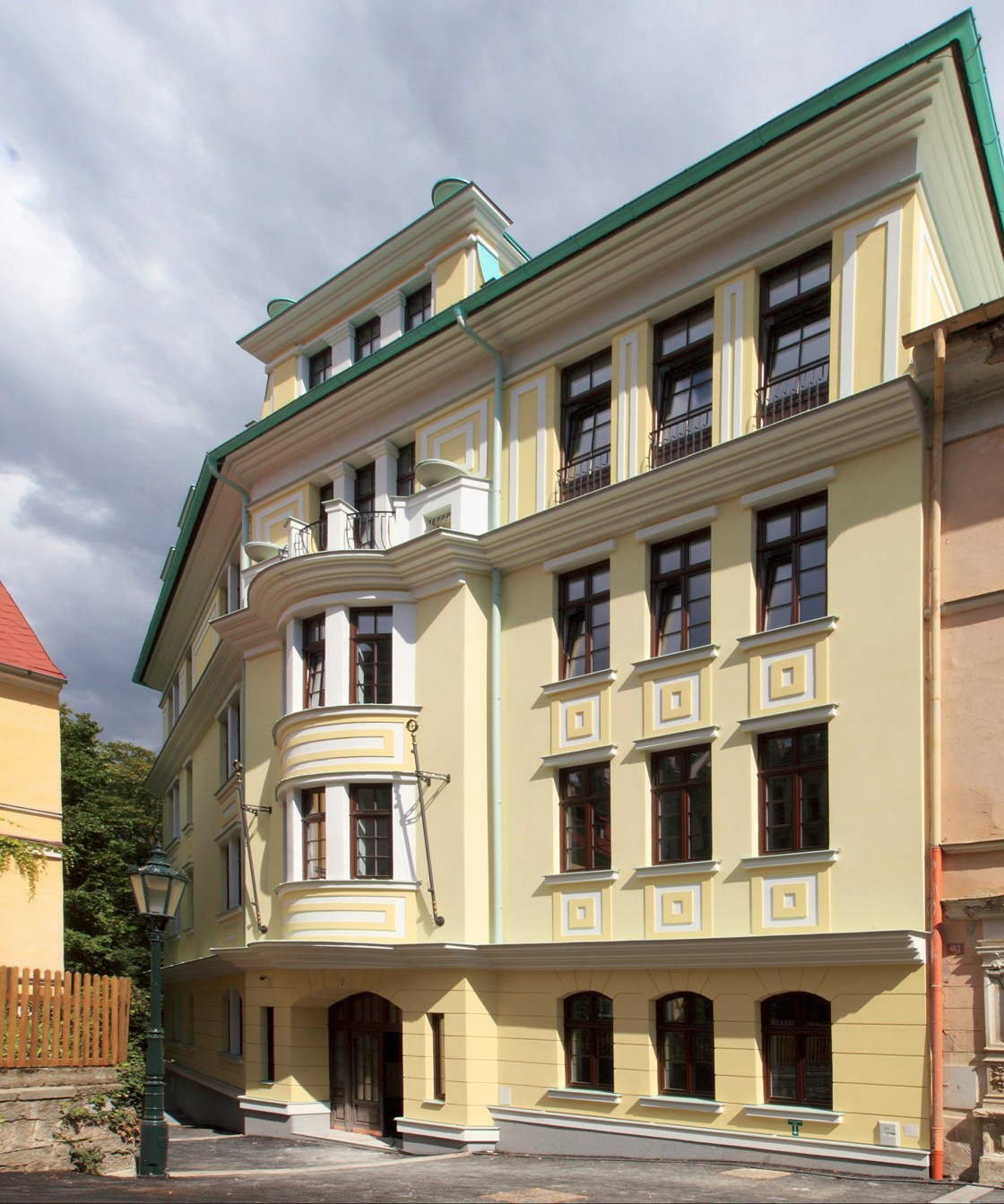 Flera nya lägenheter i Karlovy Vary. Färdiga år 2011