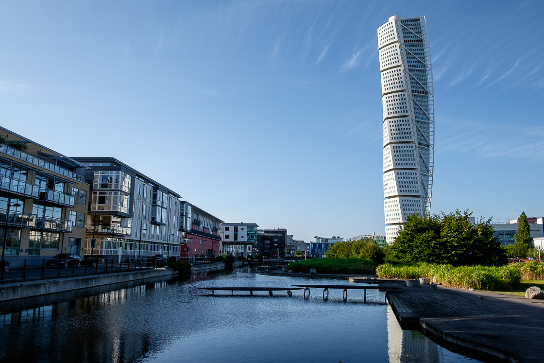 Turning Torso - Sveriges vackraste modernistiska byggnad.