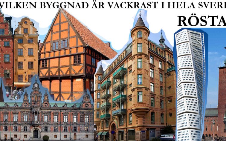 Vilken är hela Sveriges vackraste byggnad?