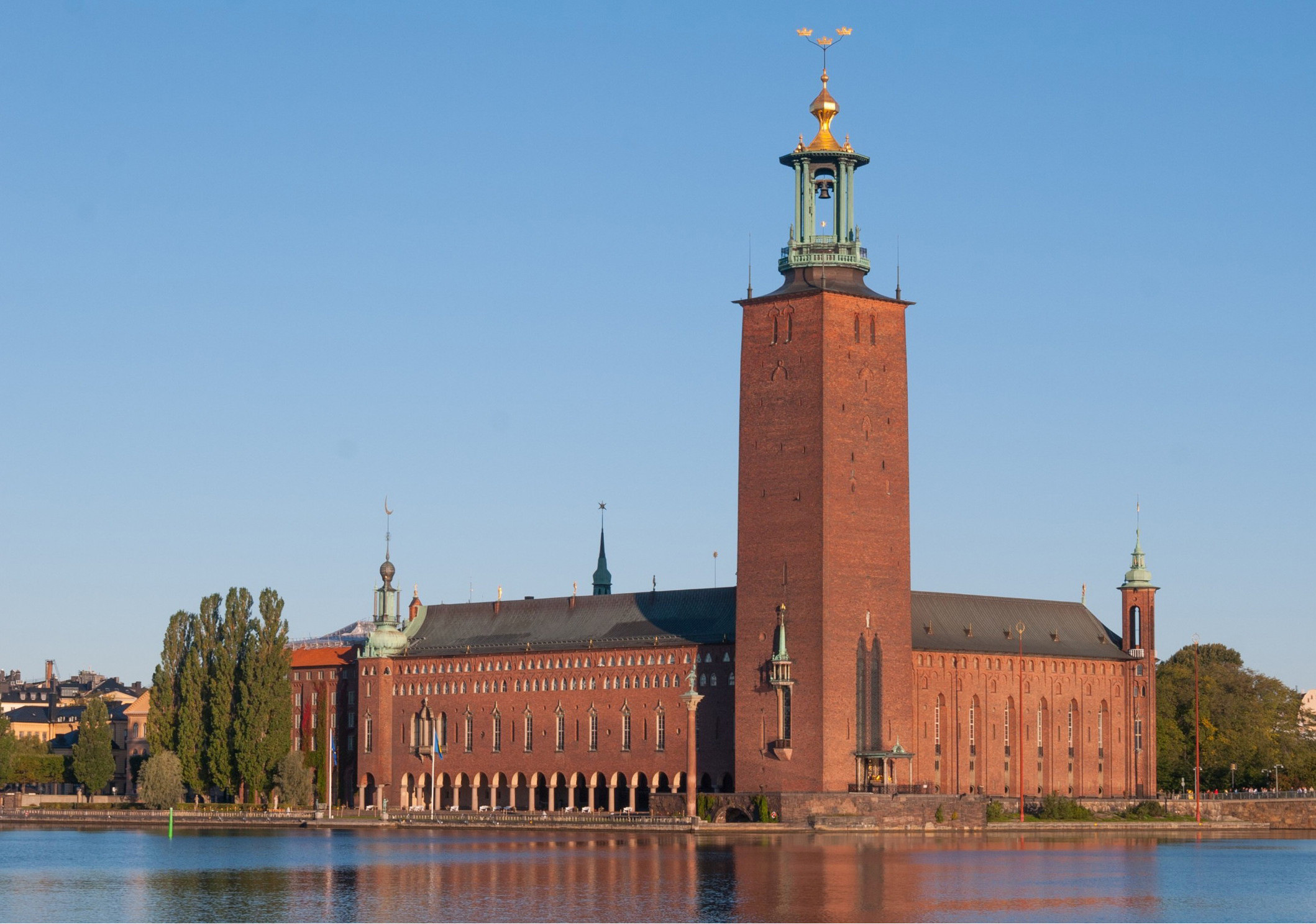 Stadshuset är Stockholms fjärde vackraste byggnad.