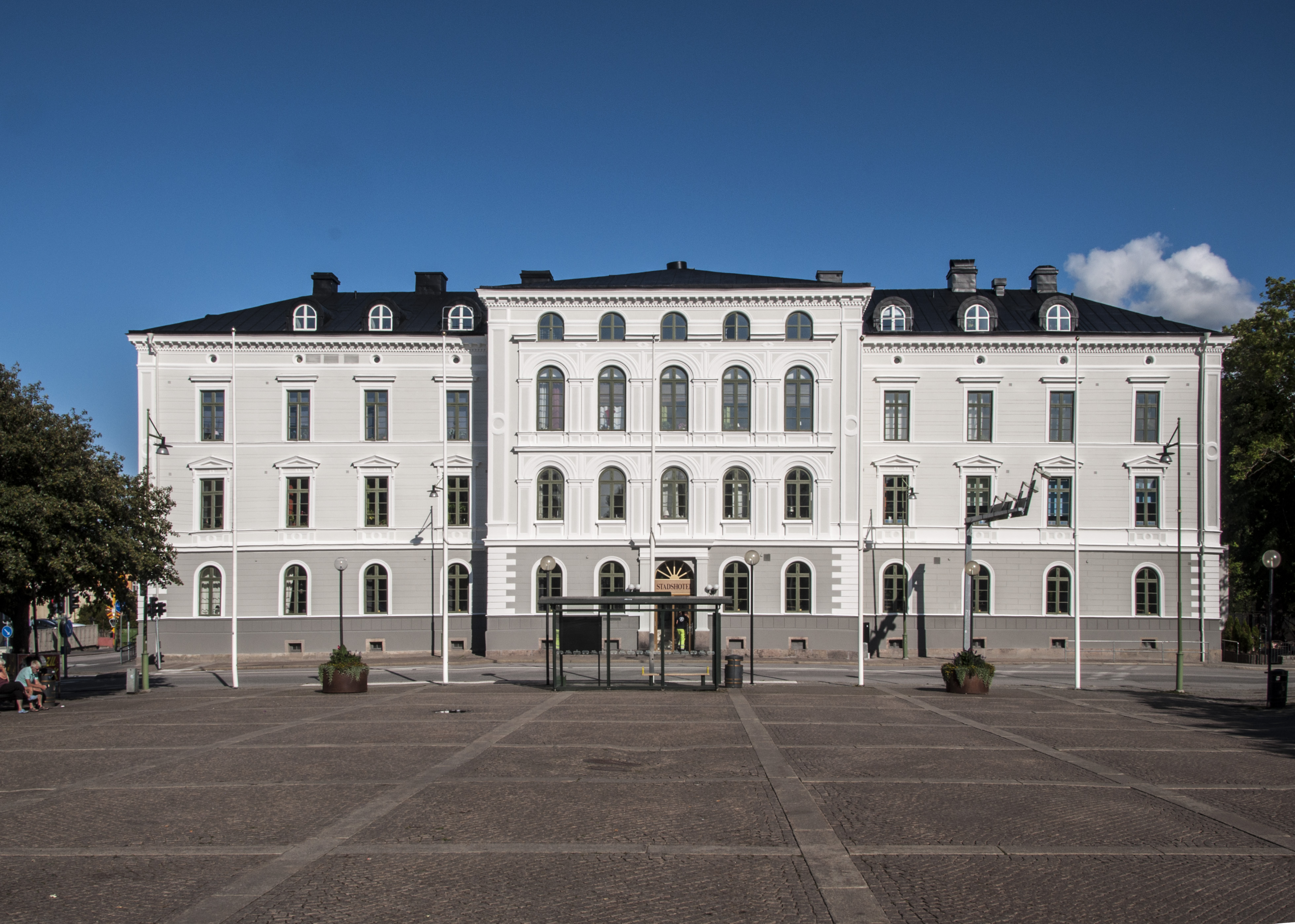 Stadshotellet är Mariestads Sveriges vackraste byggnad.