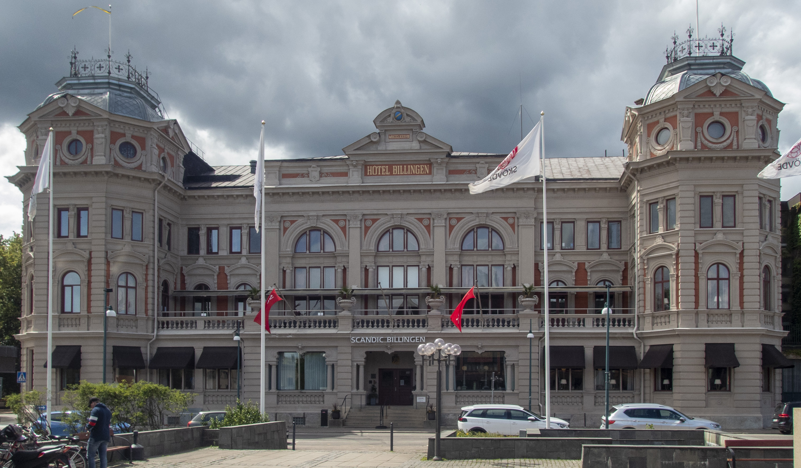  Stadshotellet är Skövdes vackraste byggnad.