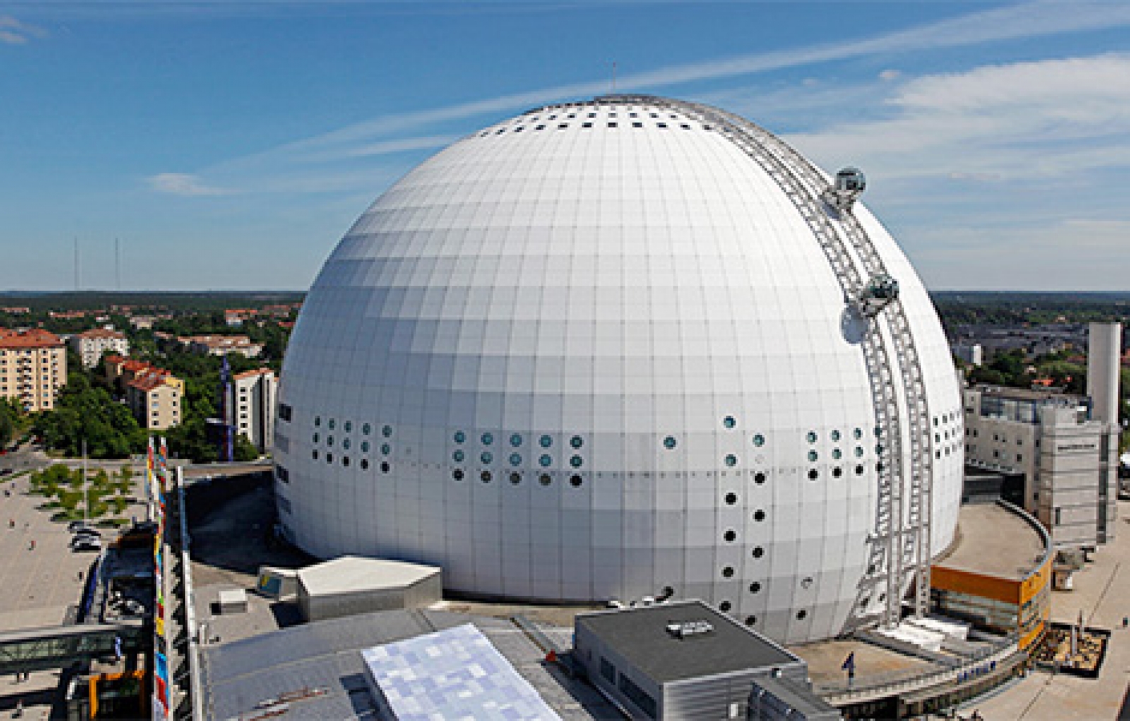 Globen i Stockholm. 