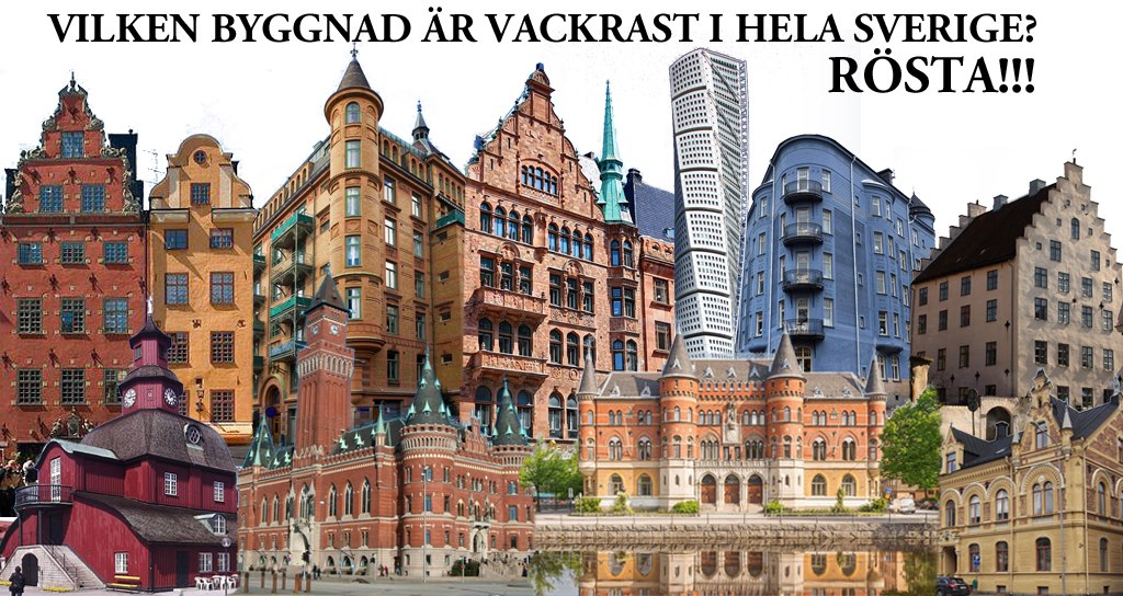 Vilken är hela Sveriges vackraste byggnad genom tiderna?