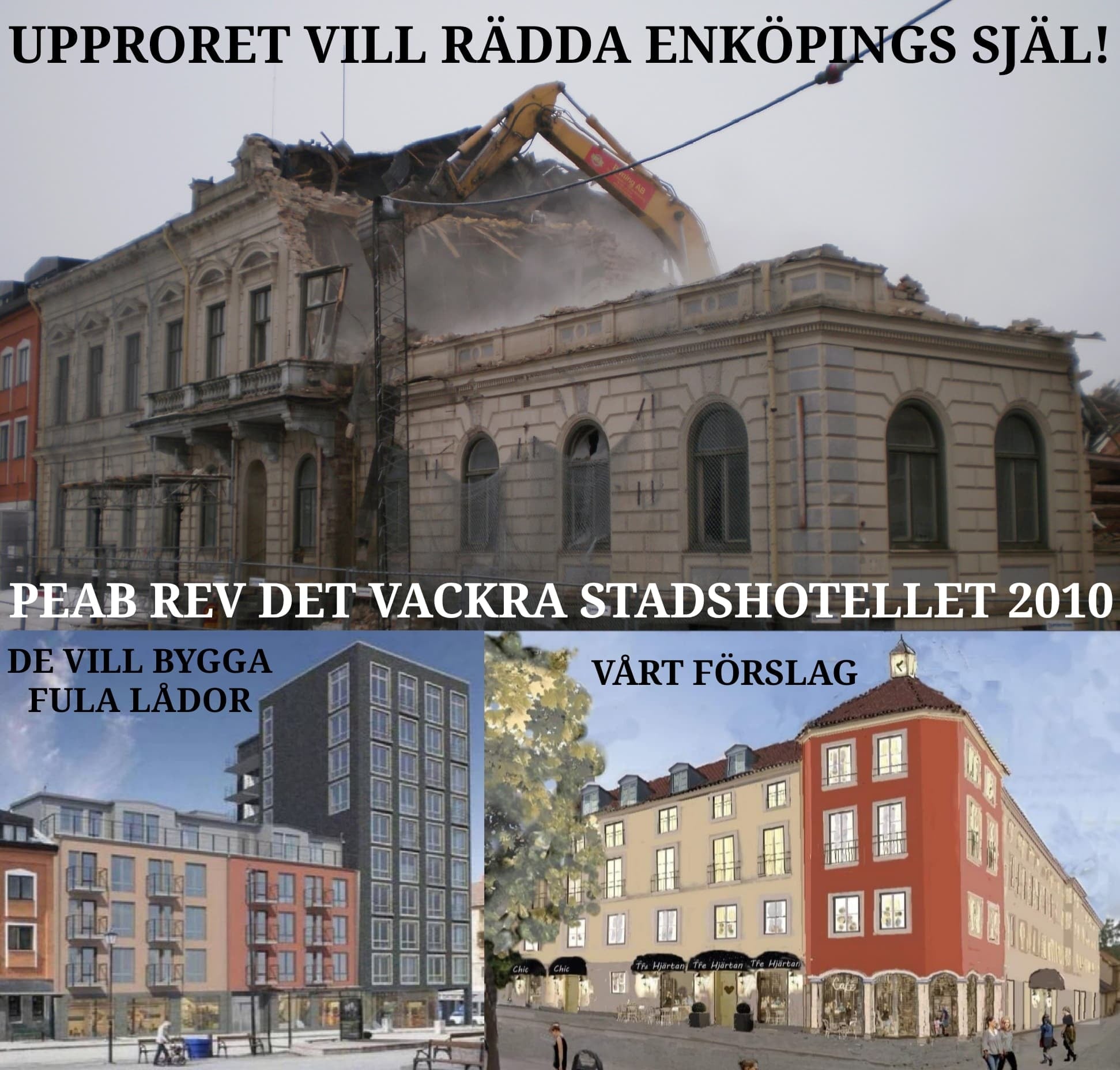 Arkitekturupproret har lämnat in ett motförslag för harmonisk nyproduktion.